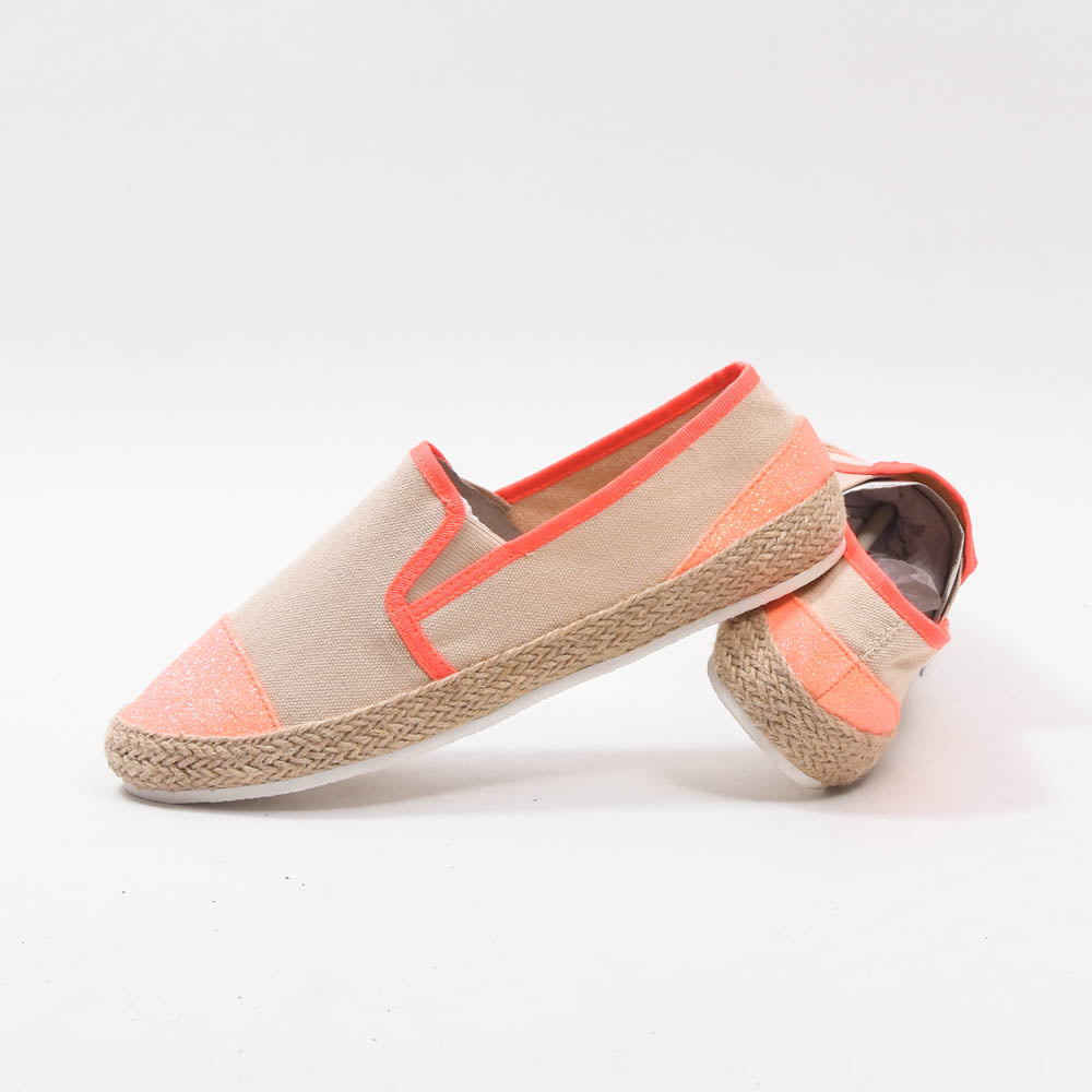 ANDRÉ ESPADRILLES FEMME DIXY ORANGE - 52357981009