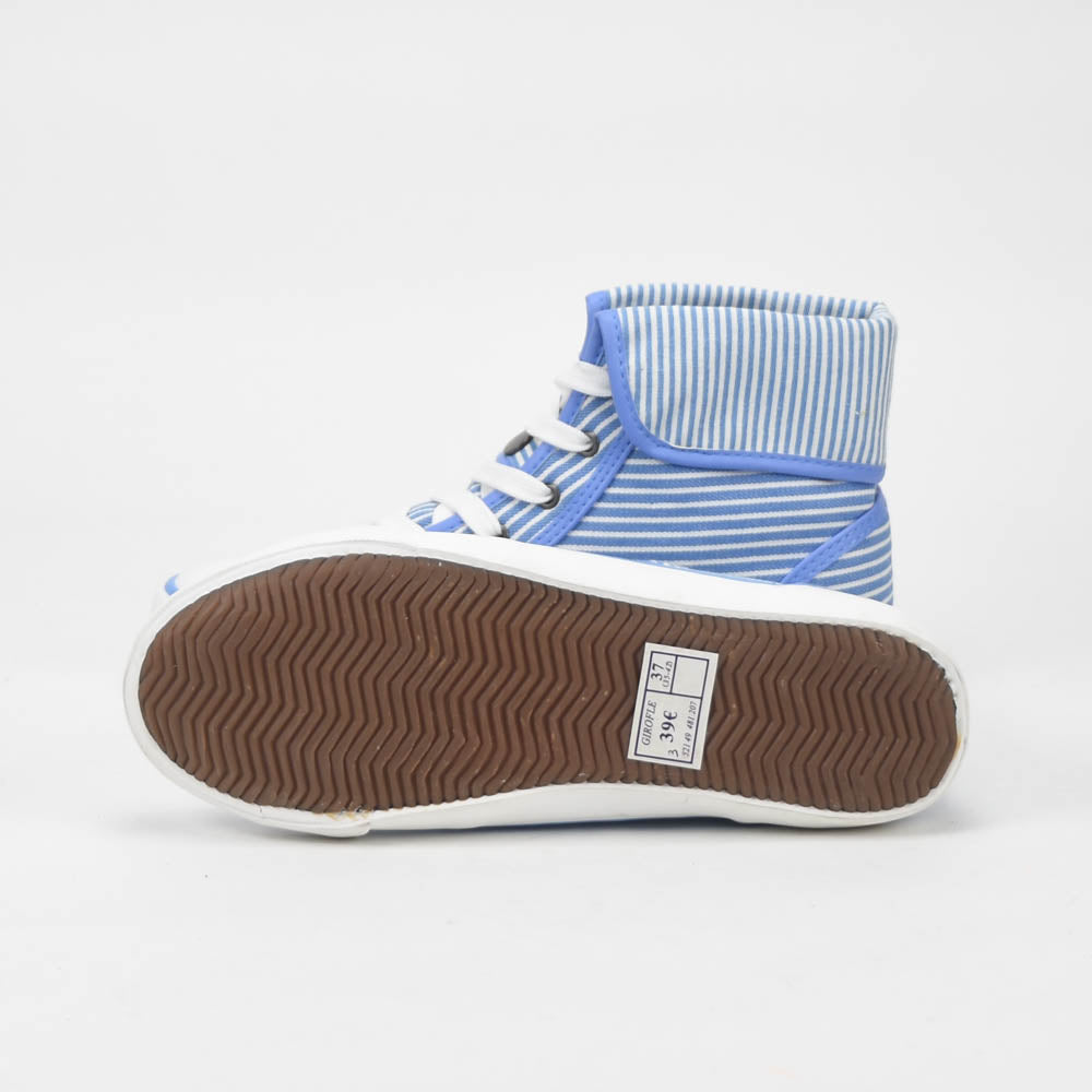 ANDRÉ BASKETS MONTANTES FEMME GIROFLE BLUE - 52149481207