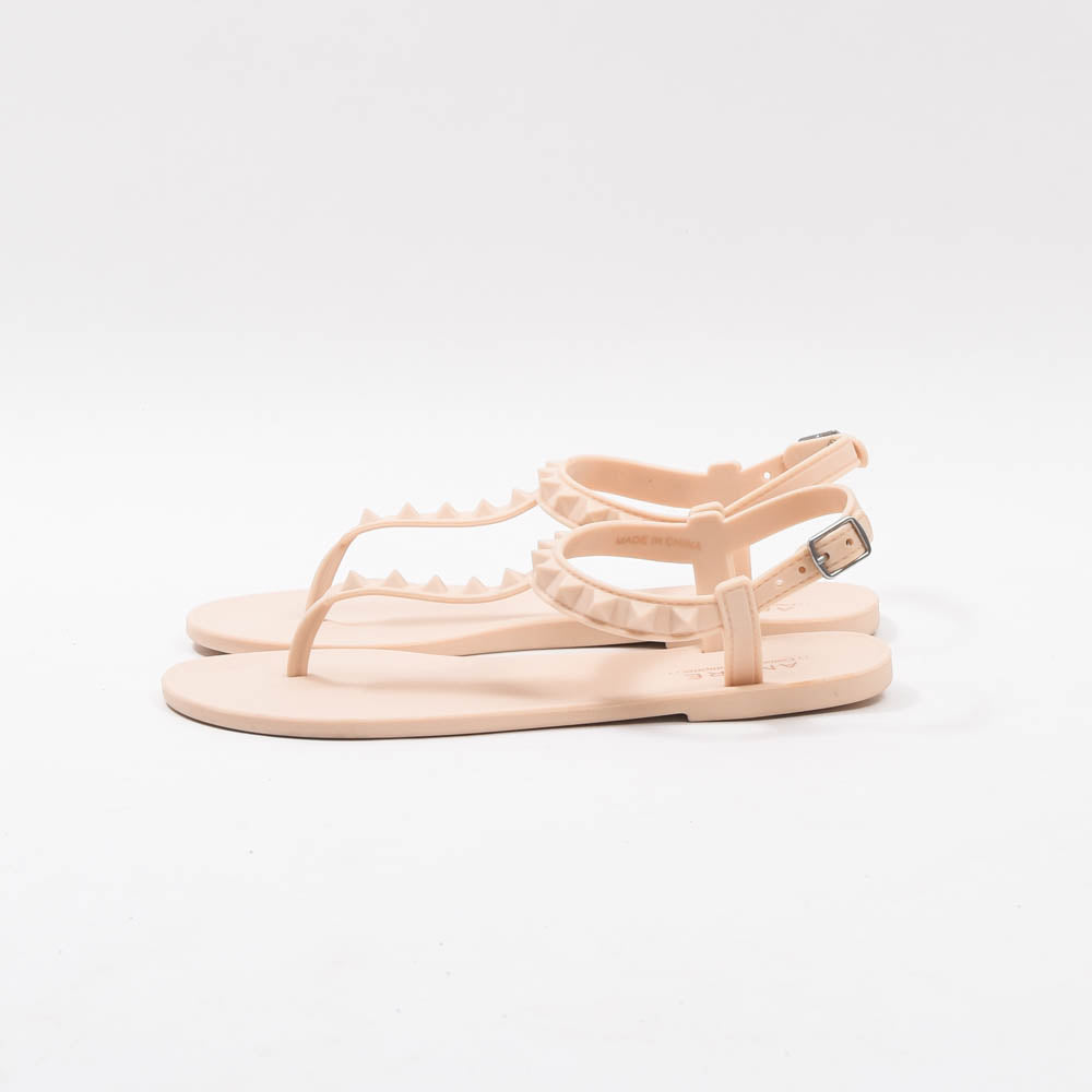 ANDRÉ SANDALES FEMME HADEWIG CAOUTCHOUC BEIGE - 52321670604