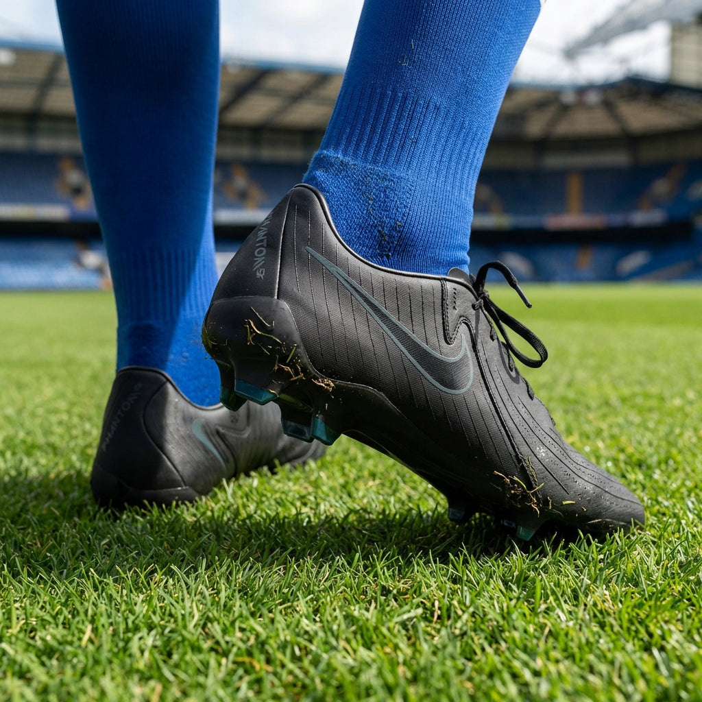 Nike Phantom GX 2 Academy Firm Ground Cleats  Black/Deep Jungle - FD6723-002
