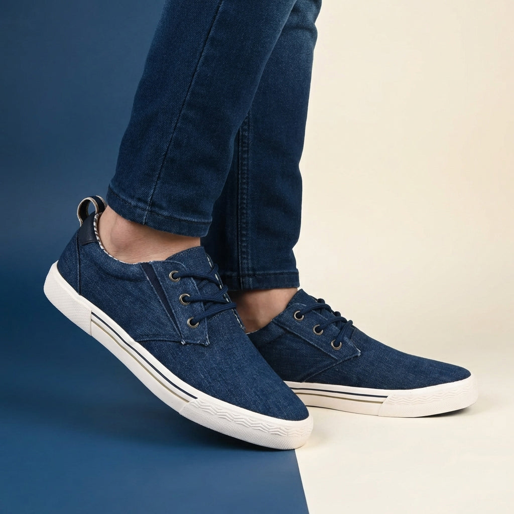 ANDRÉ ESPADRILLE HOMME WINDY BLEU - 51355480617