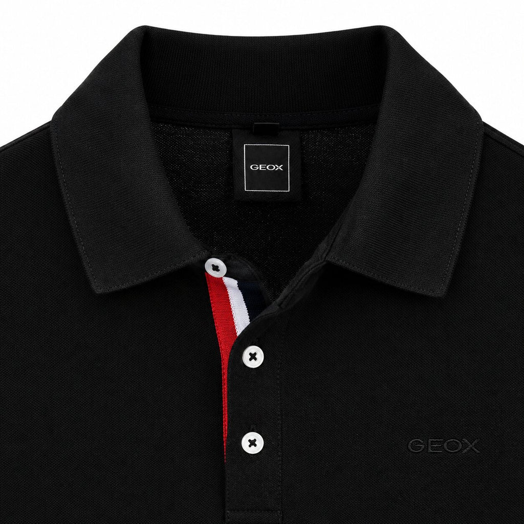 Geox Polo Homme en Coton Organique - M4510LT2649-F9000