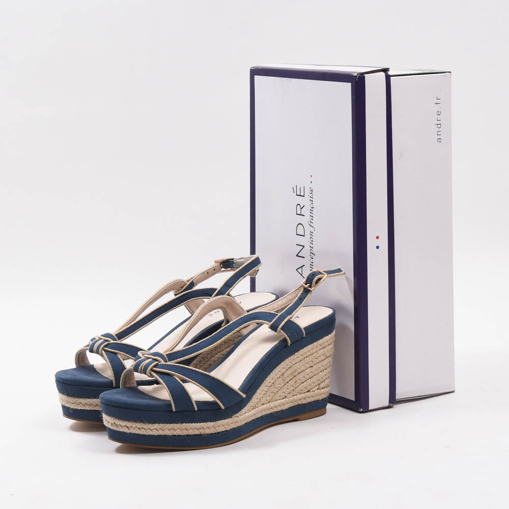 ANDRÉ SANDALES FEMME TEMPO BLEU - 52357487200