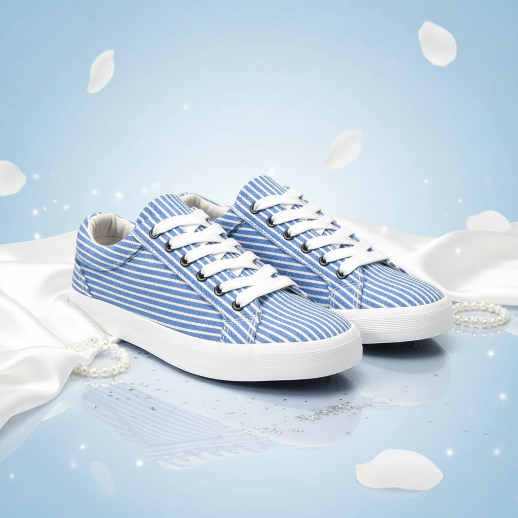 ANDRÉ ESPADRILLES FEMME SESAME TEXTILE BLEU - 52149482206