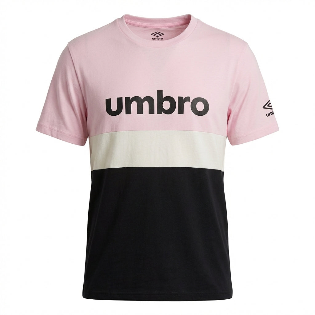 UMBRO T-SHIRTS ORIGINAL HOMME ROSE COTON - UAA241M007-084
