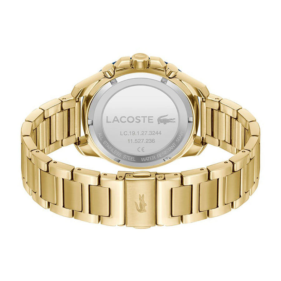 MONTRE Lacoste Gold Steel Navy Dial Multi-function Men\'s Watch - 2011343