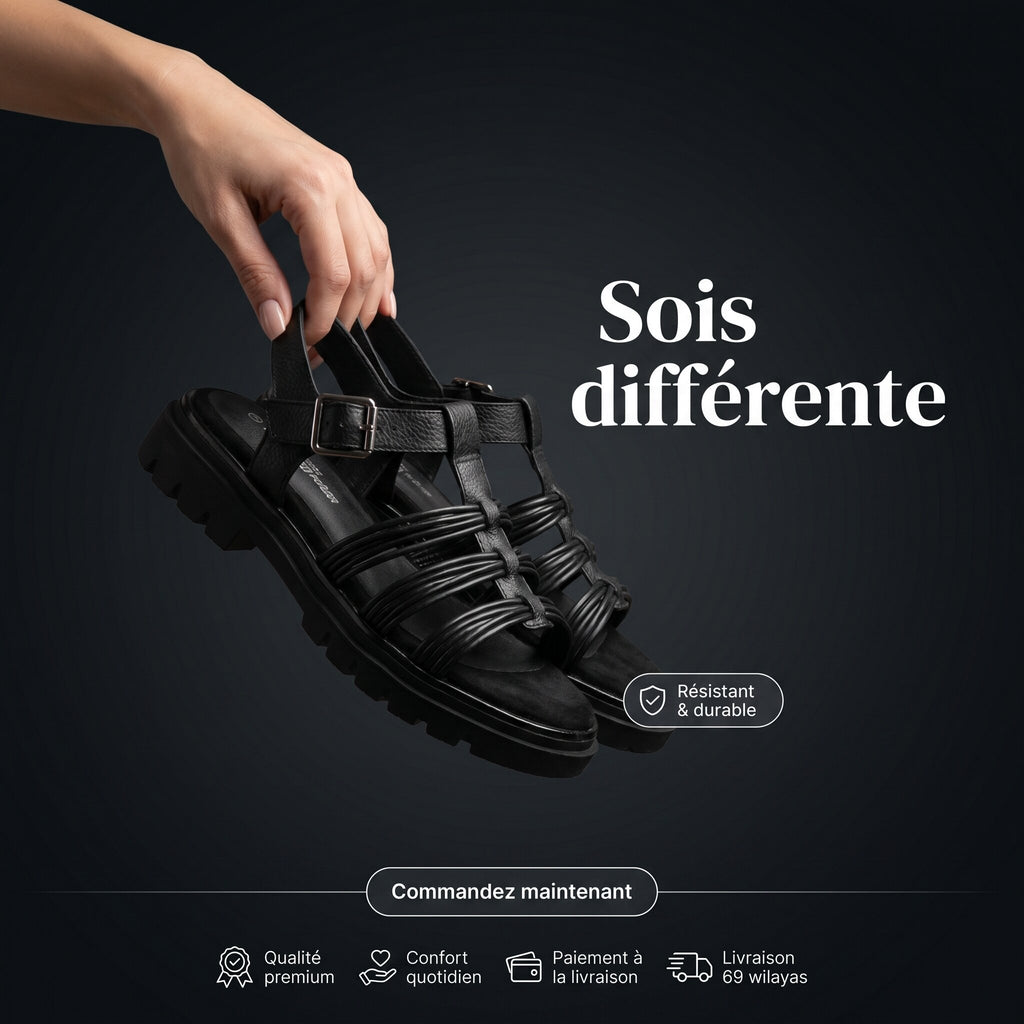 Safety Jogger Sandales Femme - 610891-BLK-BLK