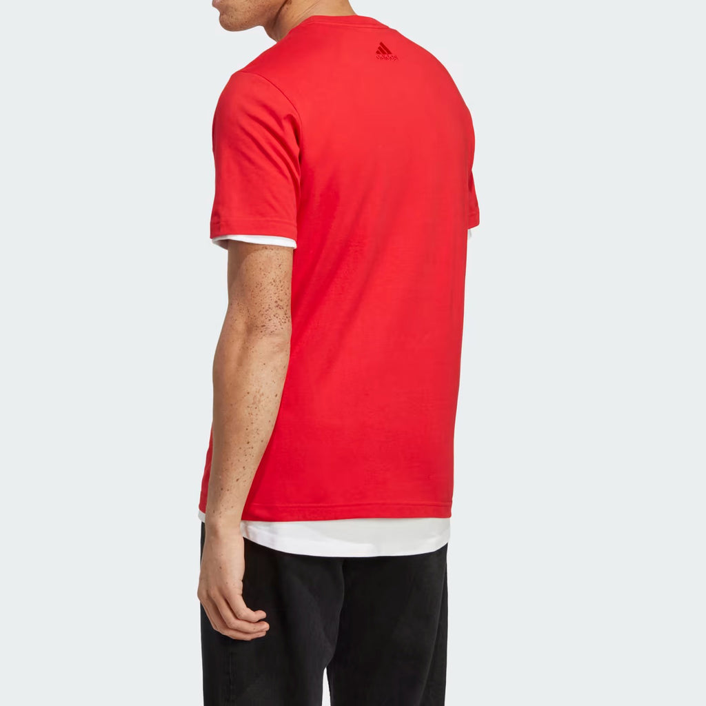 ADIDAS Essentials Single Jersey Linear Embroidered Logo Tee - IC9278