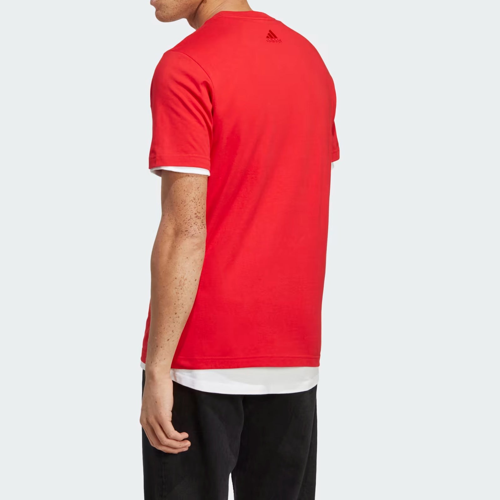 ADIDAS Essentials Single Jersey Linear Embroidered Logo Tee - IC9278