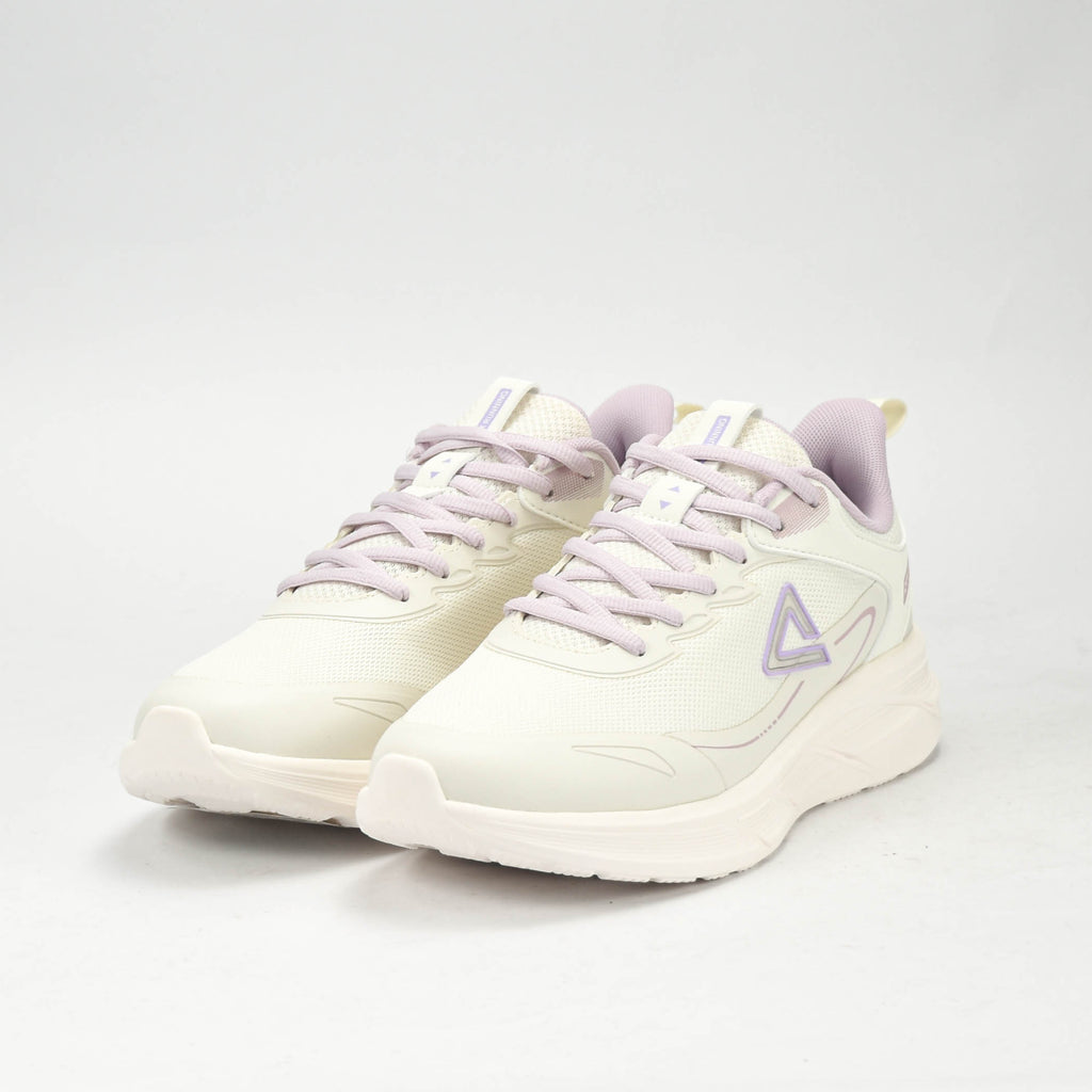 PEAK TRAINING RUNNING SHOES-WHITE/PURPLE - EXT54428H-Z524
