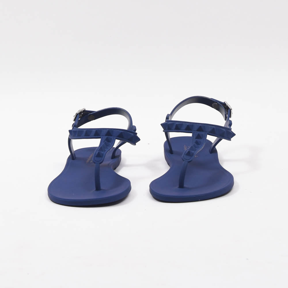 ANDRÉ SANDALES FEMME HADEWIG CAOUTCHOUC BLEU - 52321470604
