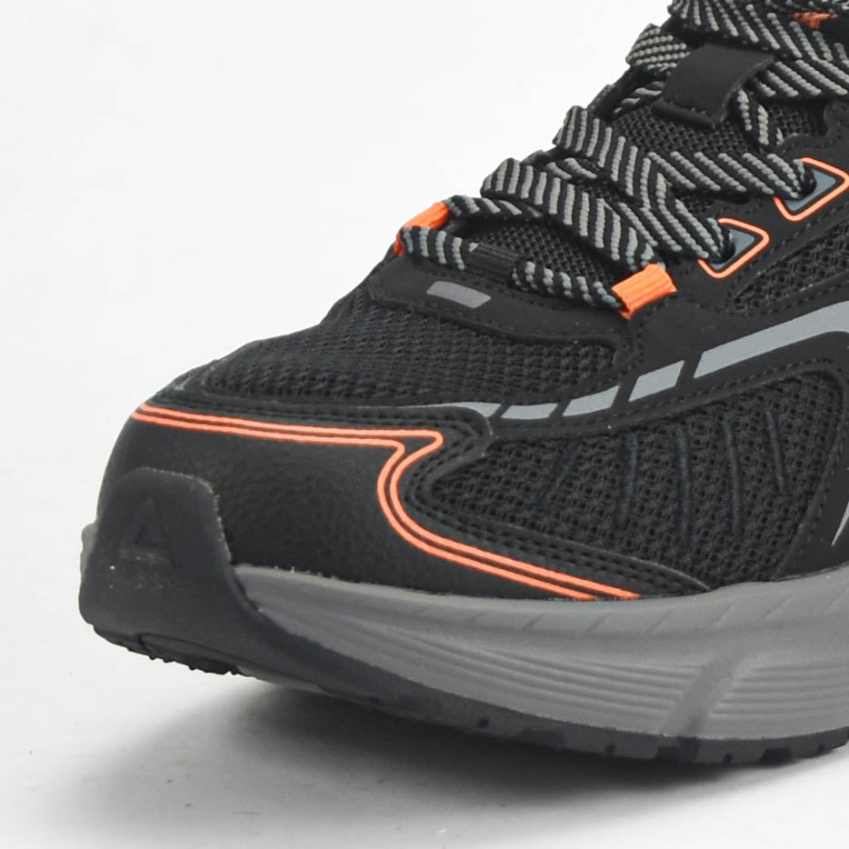 Peak Sports Shoes Black/Paloma Gray/Orange - E49137E-204R