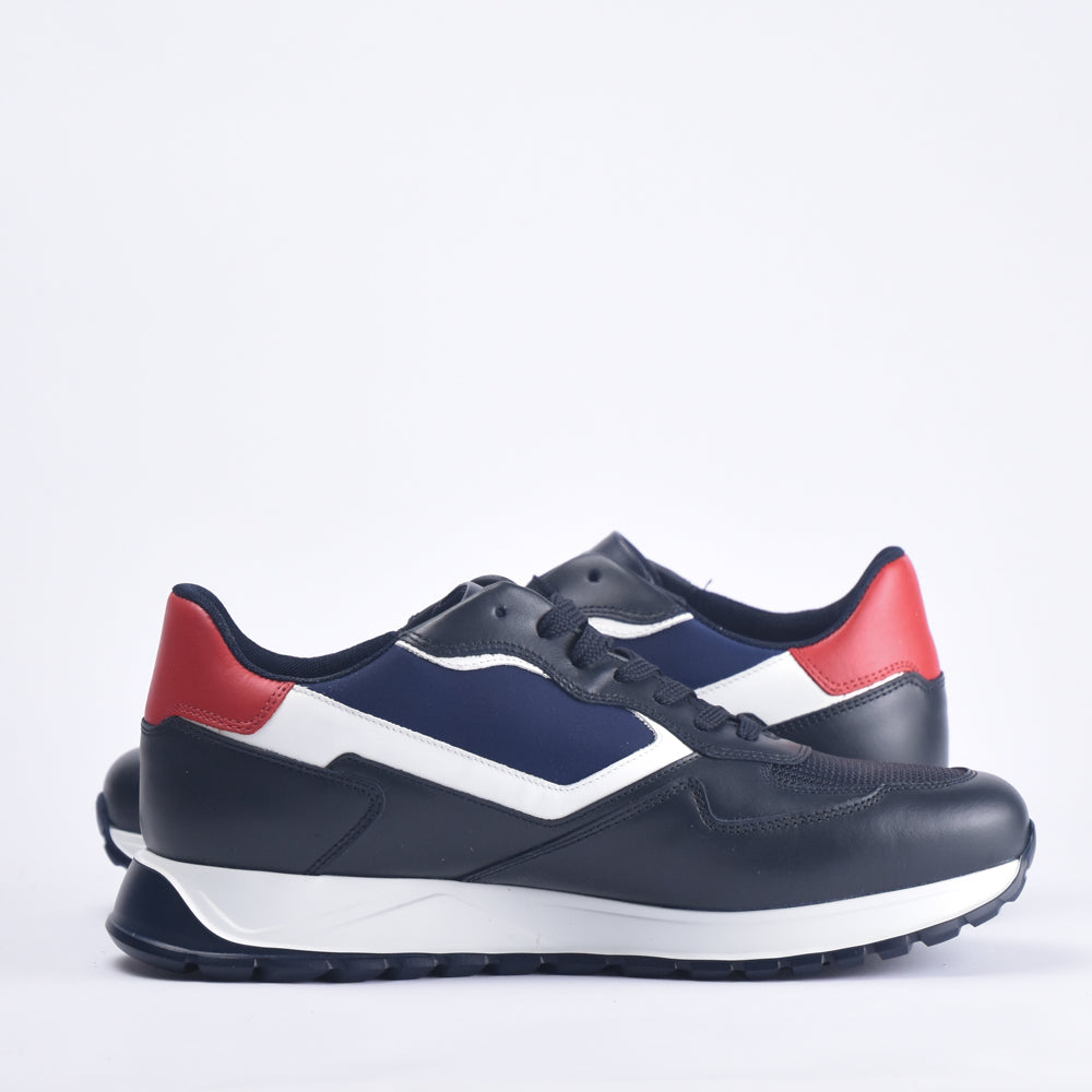 HARMONT AND BLAINE SCARPA UOMO CALF  BLU - EFM231-079-6190