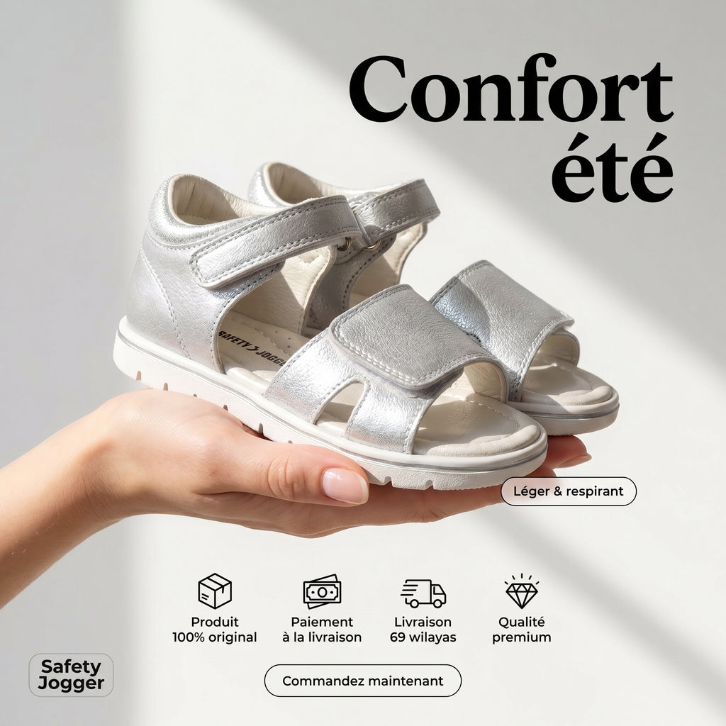Safety Jogger  Sandales Enfant - 610361-SIL