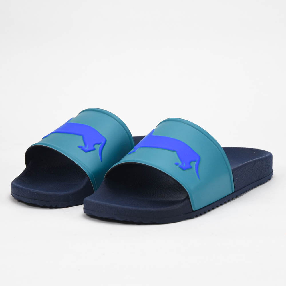 HARMONT AND BLAINE CIABATTA UOMO EVA - LOGO VERDE MARE - BLU - EFM231-131-6540