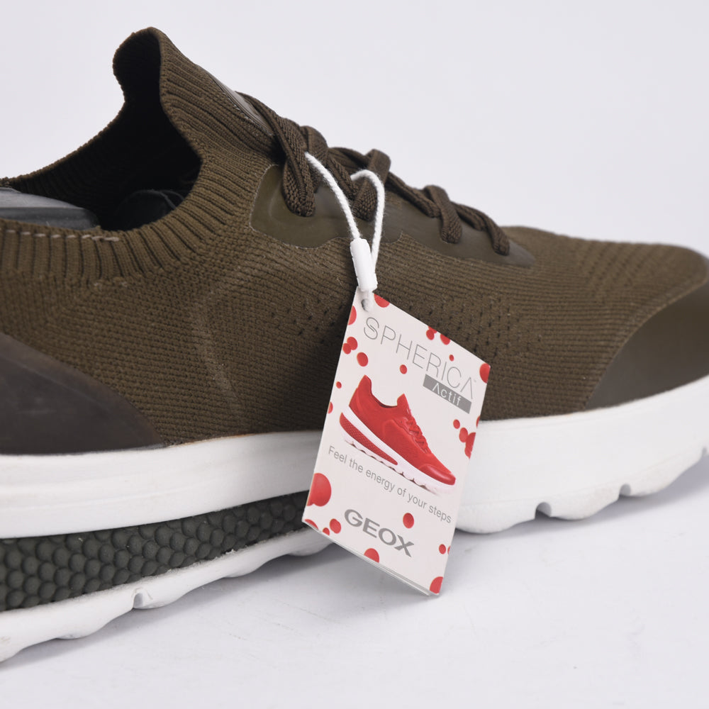 BASKET GEOX U SPHERICA VERT MILITAIRE - U35BAA-0006K-C3009