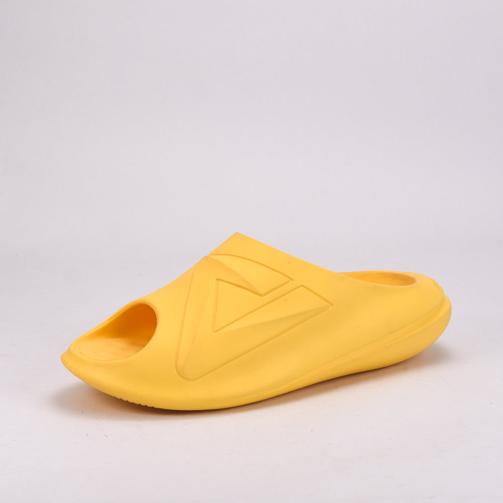 CLAQUETTE PEAK SLIPPERS CHUBBY MUSTARD YELLOW - ET-31797-L