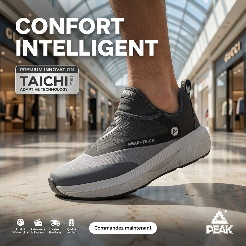 PEAK TaiChi Walking Shoes - ET59051E-009D