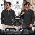 LUMBERJACK POLO LS - LBJ-00507-GRY