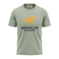American College t-shirt pour Homme - TS260103-DK GREEN
