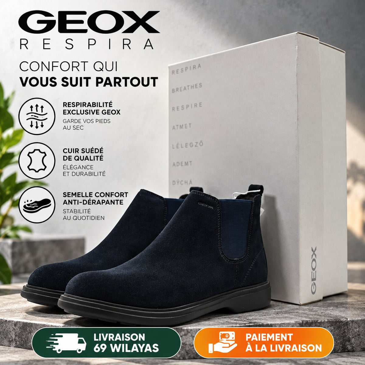 GEOX - FOOTWEAR - U16DCC00022-C4002