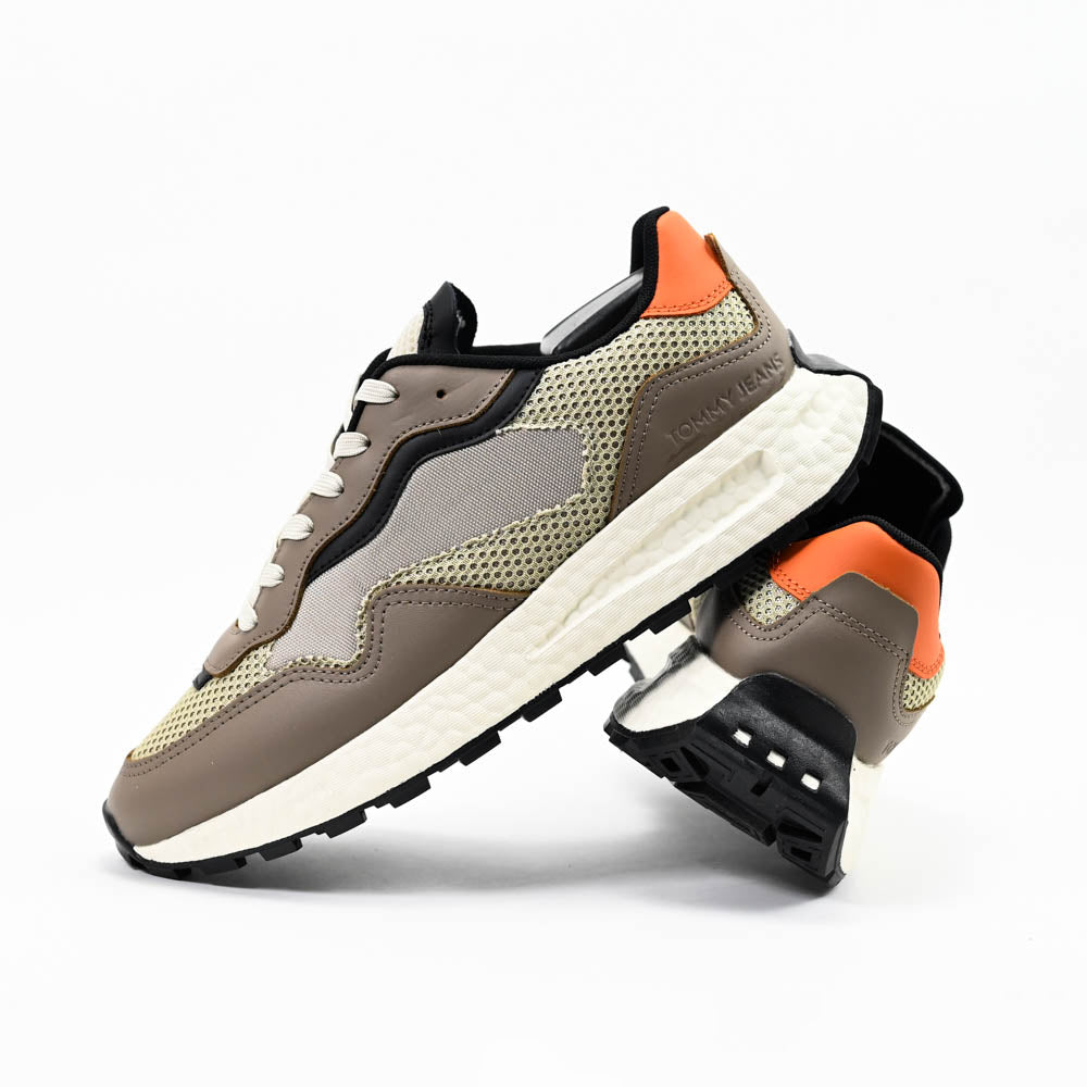 Tommy Hilfiger Men Sneakers - EM0EM01259-BROWN-BEIGE