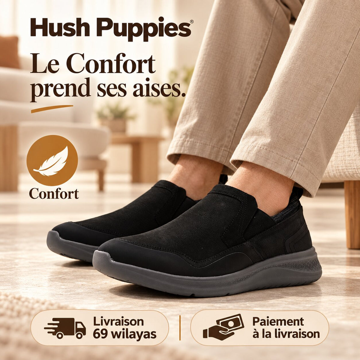 HUSH PUPPIES FOOTWEAR - HPM10582