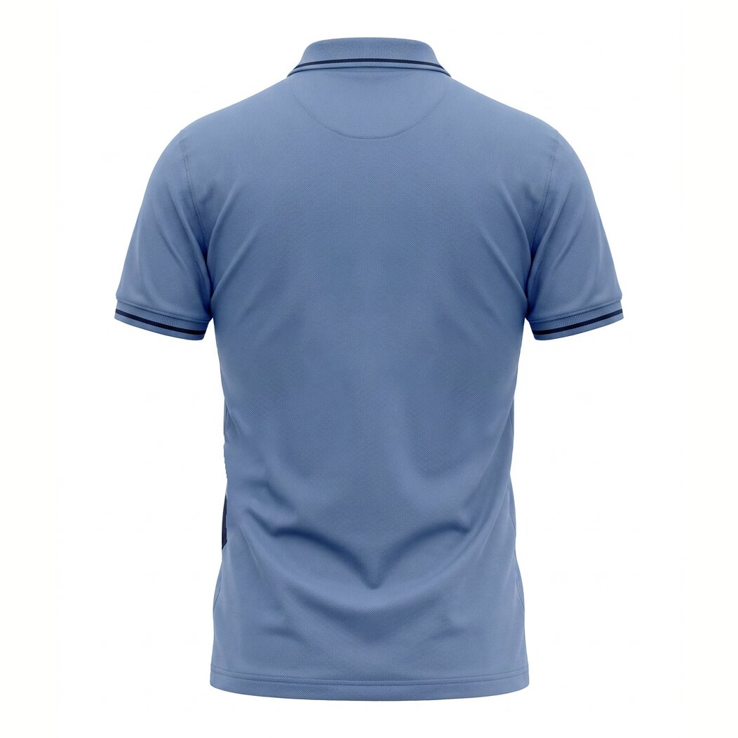 American College t-shirt pour Homme - PL250308C-BLEU