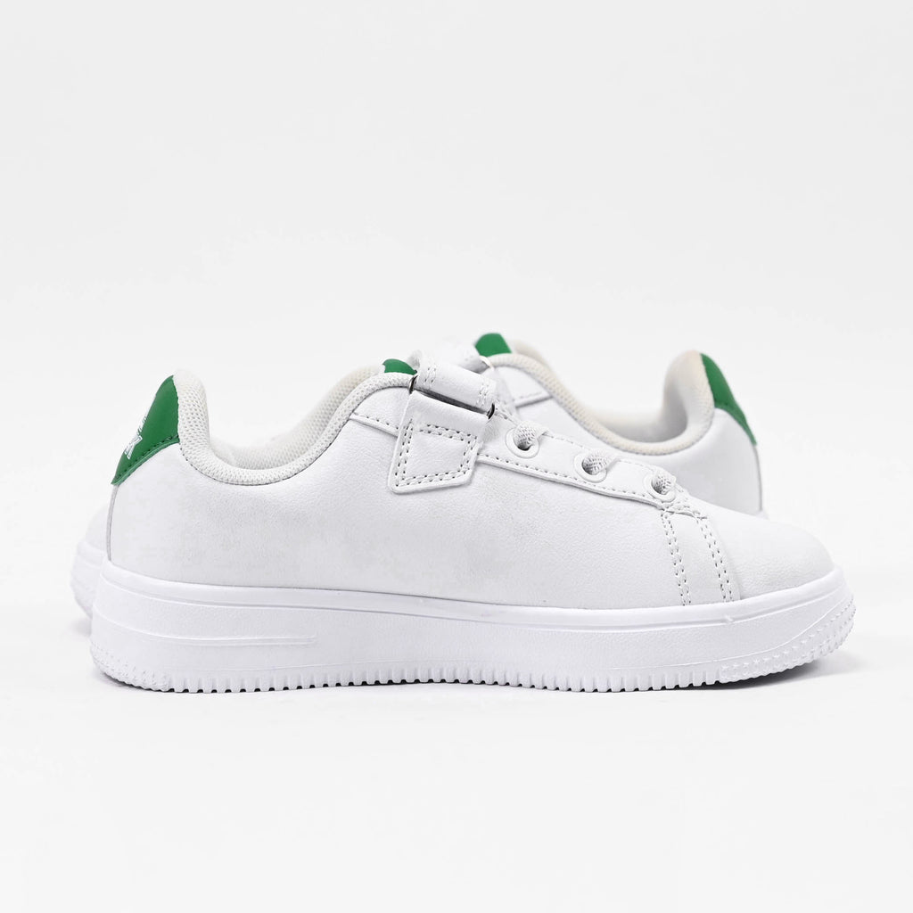 Peak Kids Casual Shoes White Green - EK3901B-X169