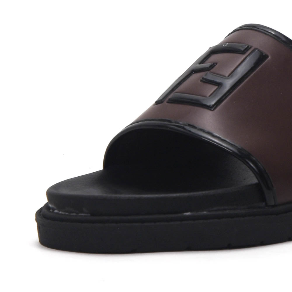 CLAQUETTES POUR HOMME - FF-02-MARRON