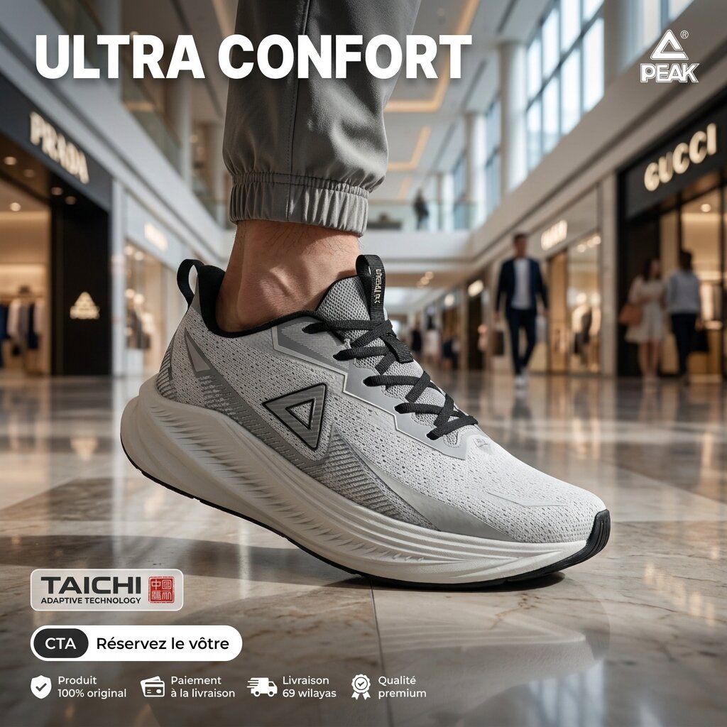 PEAK TaiChi Walking Shoes - EXT54067H-00N2