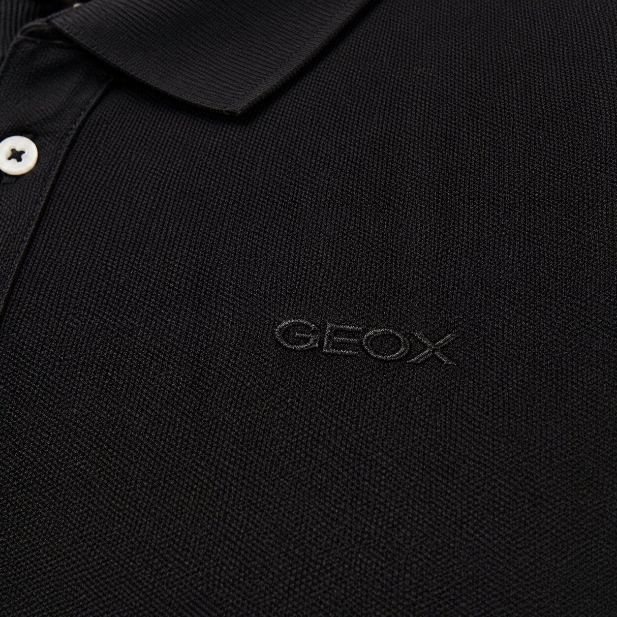 Geox Polo Homme en Coton Organique - M4510LT2649-F9000