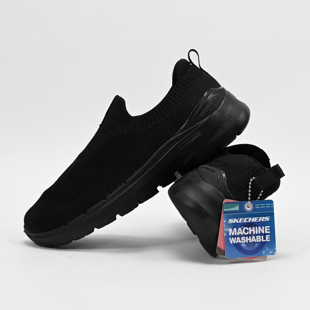 Skechers GO WALK 6 – Vibrant Smile Walking Shoes - 124530-BBK
