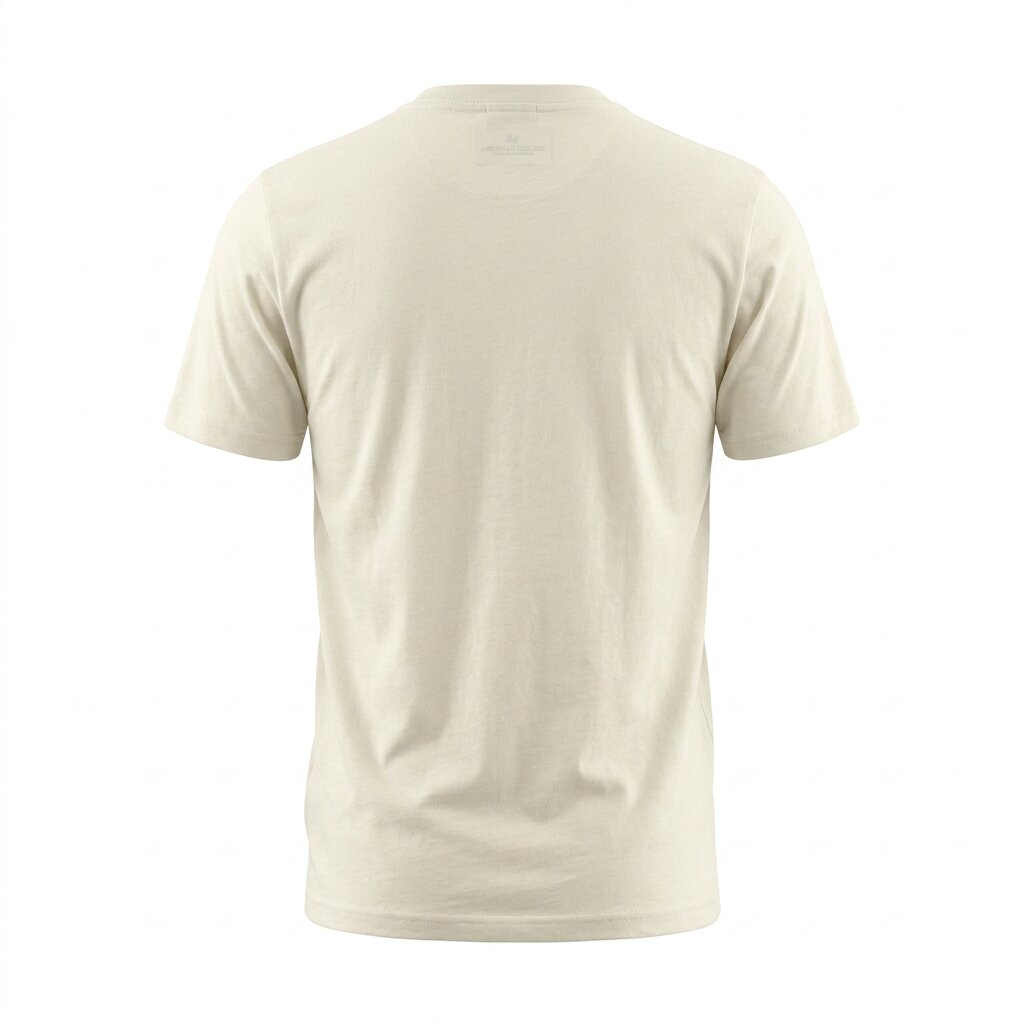 American College t-shirt pour Homme - TS260103-DK BEIGE