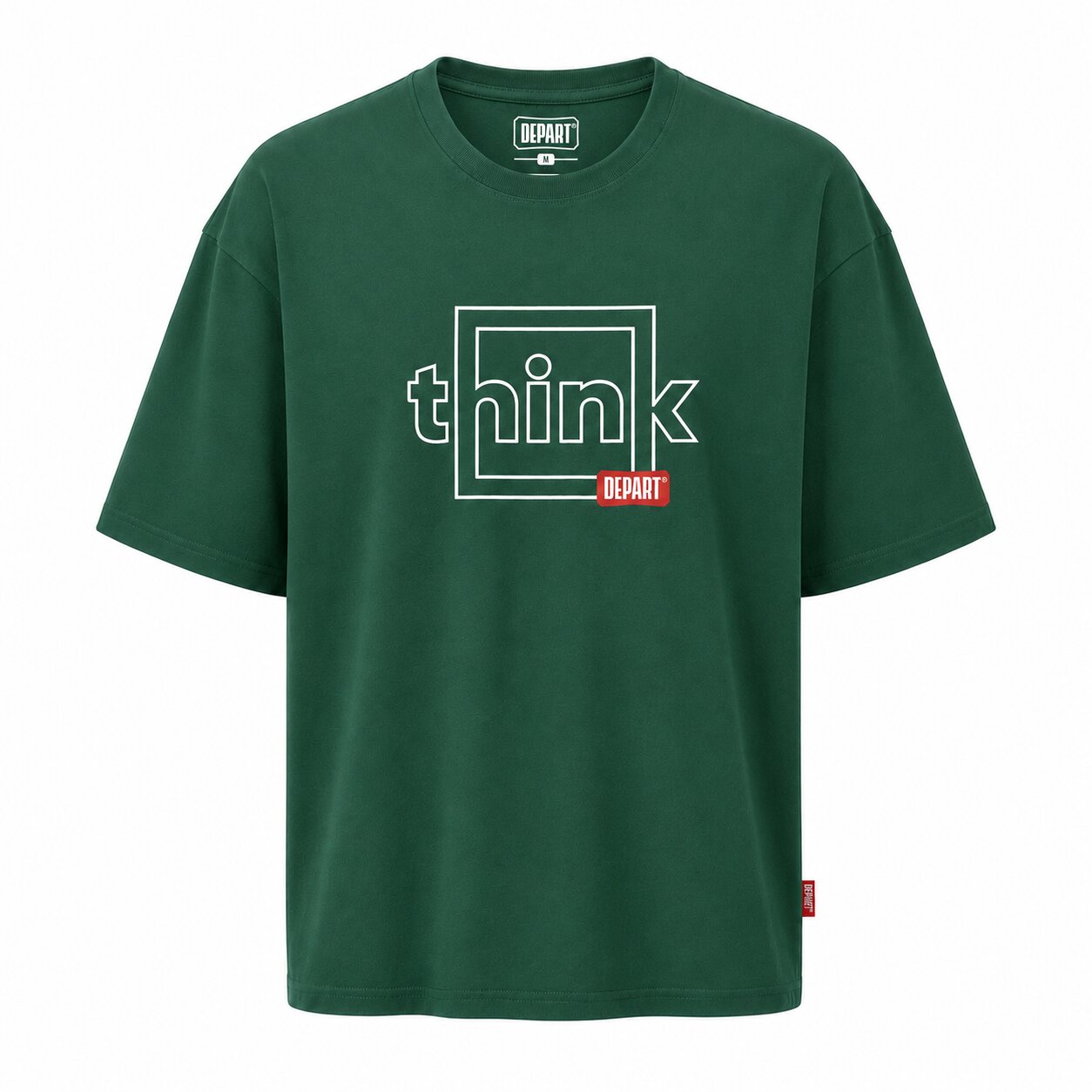 Départ Homme T-shirt Oversize Vert