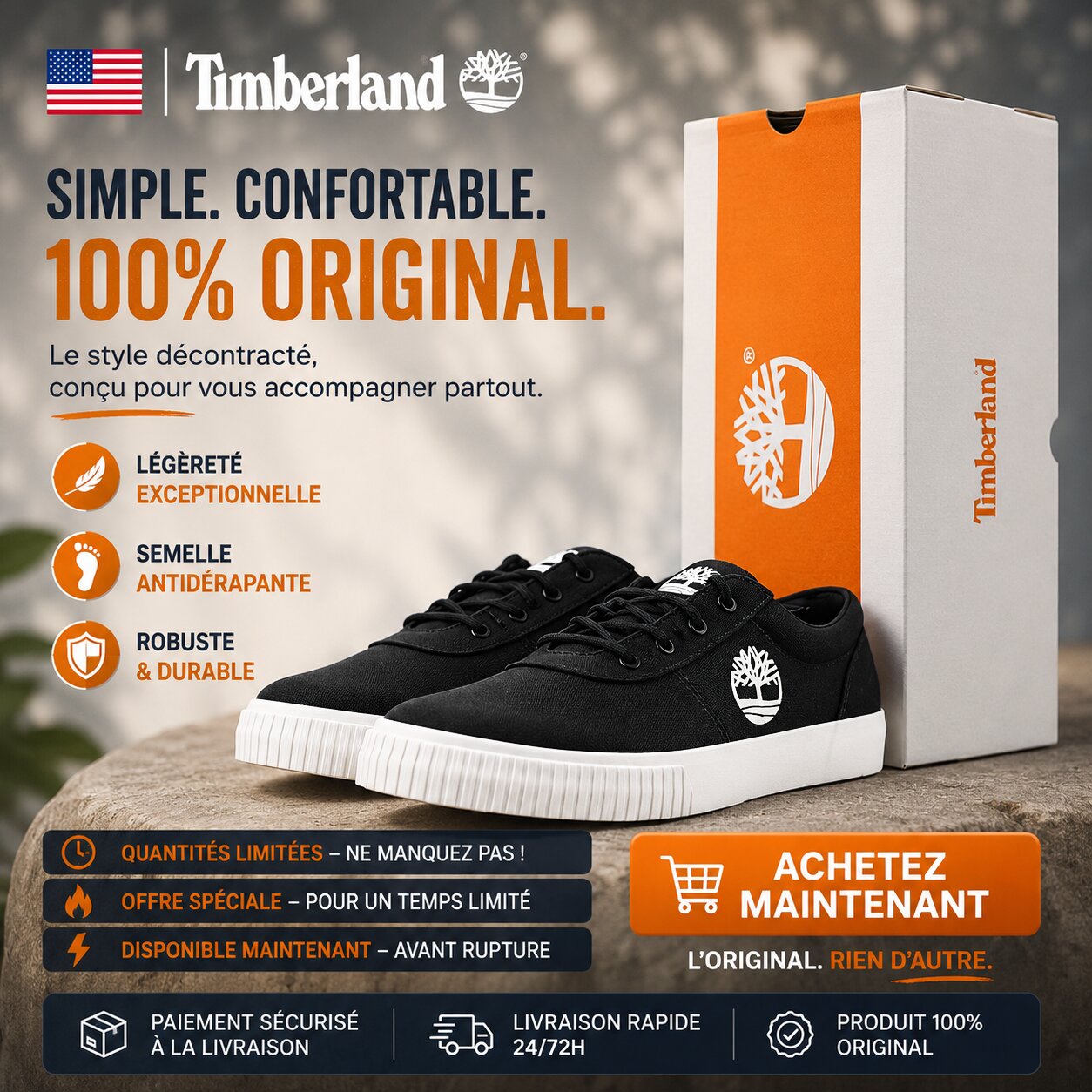Timberland Low Slip-On Sneaker - A6611-EK7