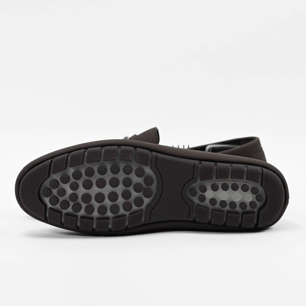 Massimo Mocassins Driving Loafers - 222-10A-BROWN