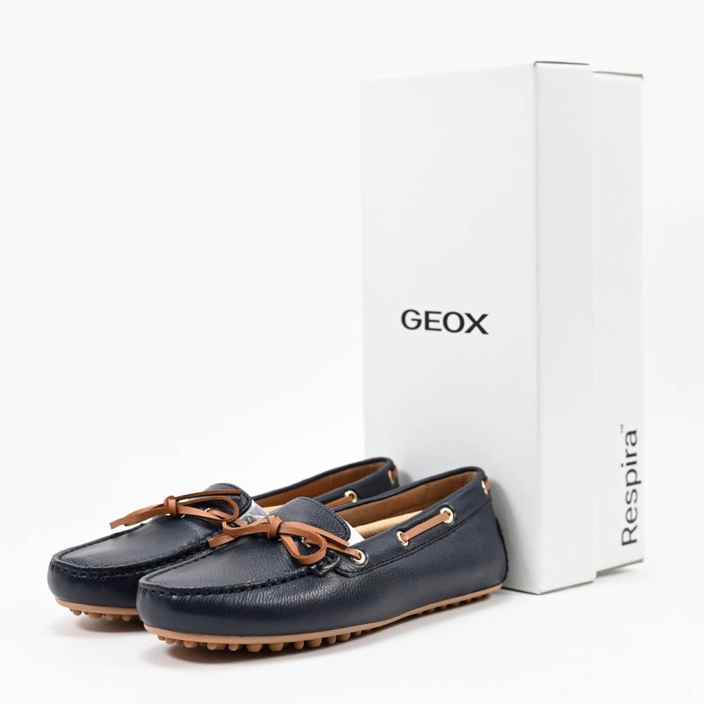 Geox Kalistena Woman Leather Loafers - D651JC04643-C4169