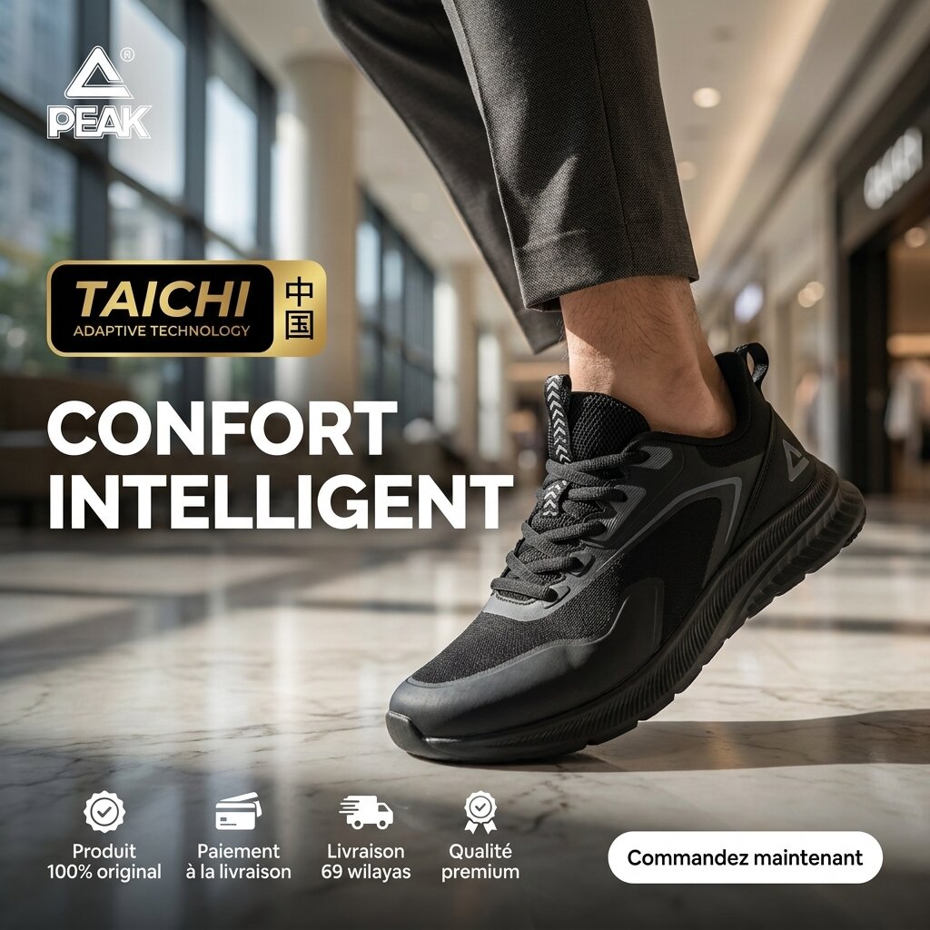 PEAK TaiChi Walking Shoes - EXT54407H-Y291