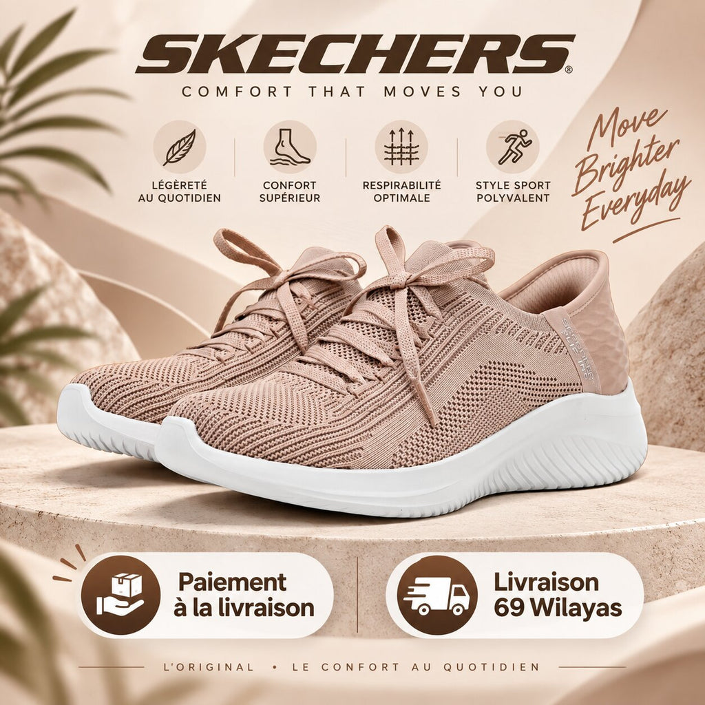 Skechers Ultra Flex 3.0 – Brilliant Path Slip-ins Sneakers - 149710-TAN
