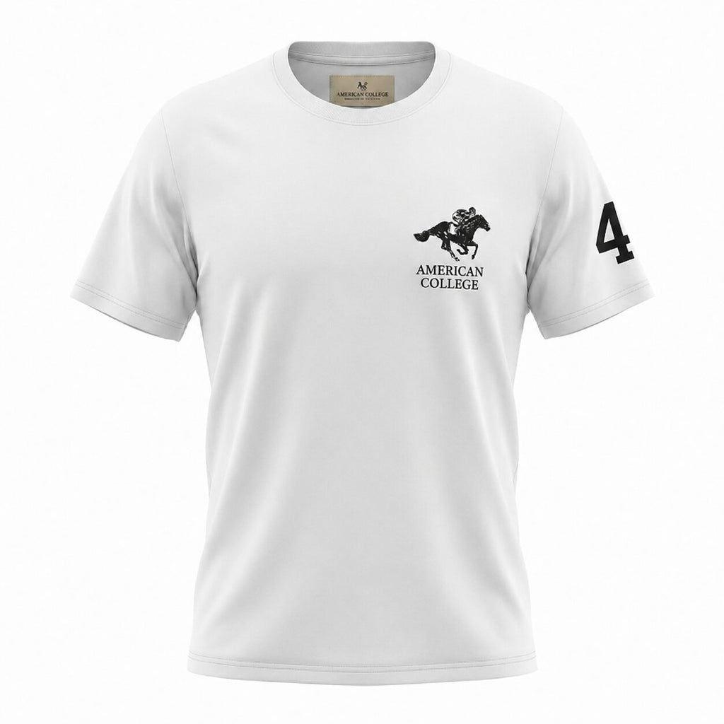 American College t-shirt pour Homme - TS260104-WHITE