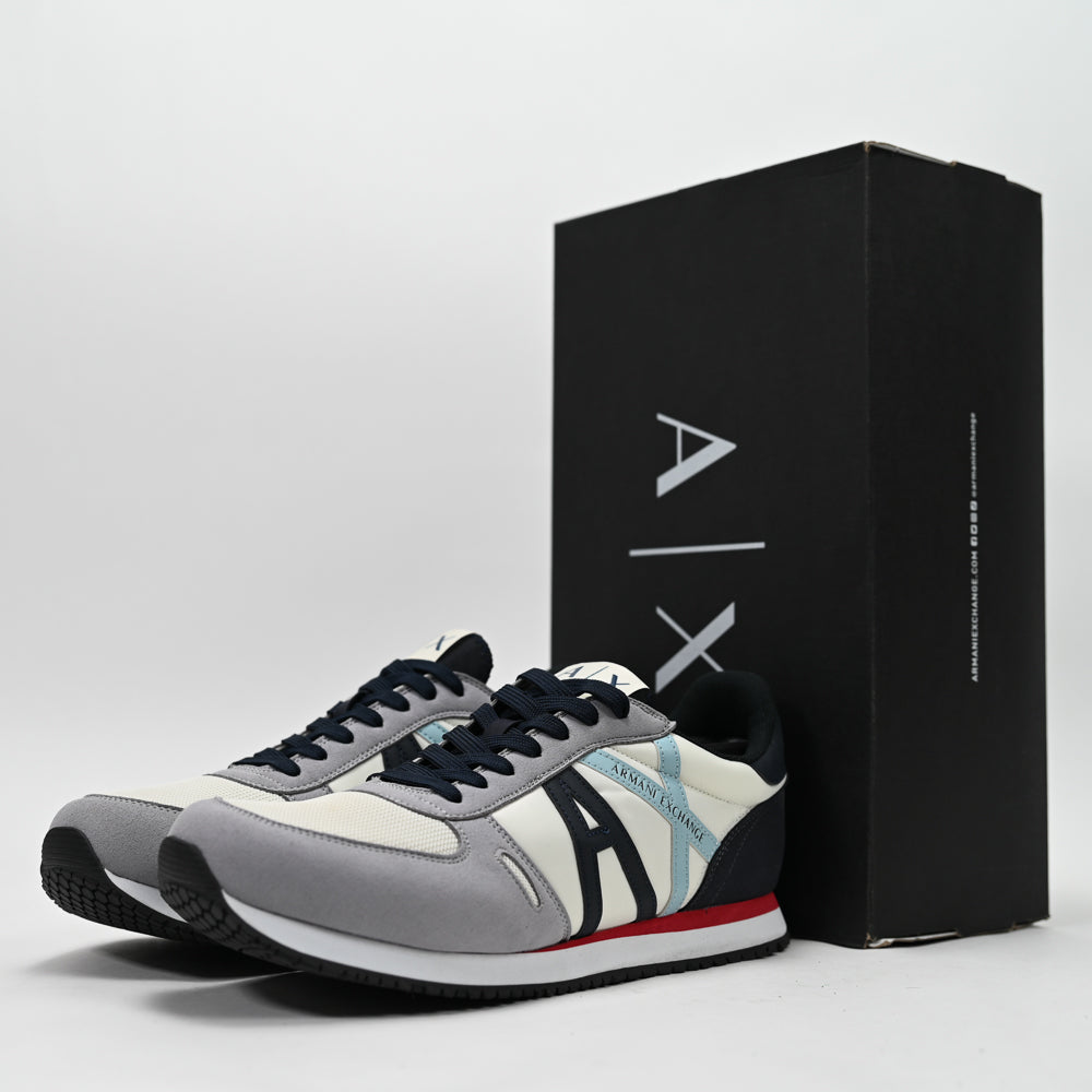 Armani Exchange Retro Running Sneakers - XUX017-XCC68-B11