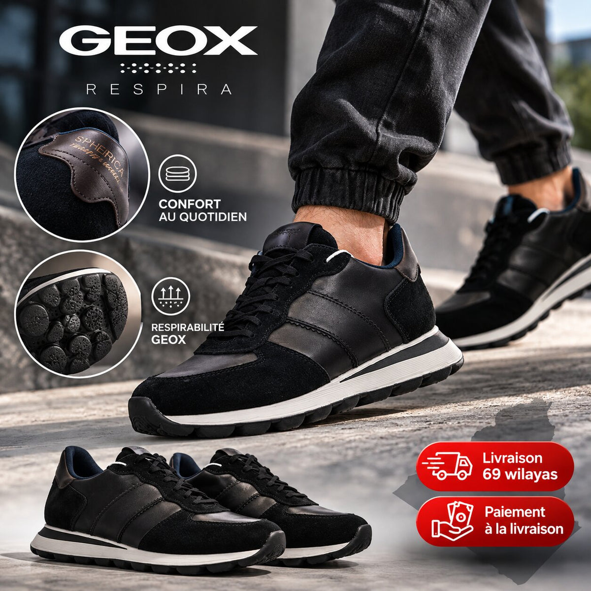 GEOX - FOOTWEAR - U3612A02243-C9999