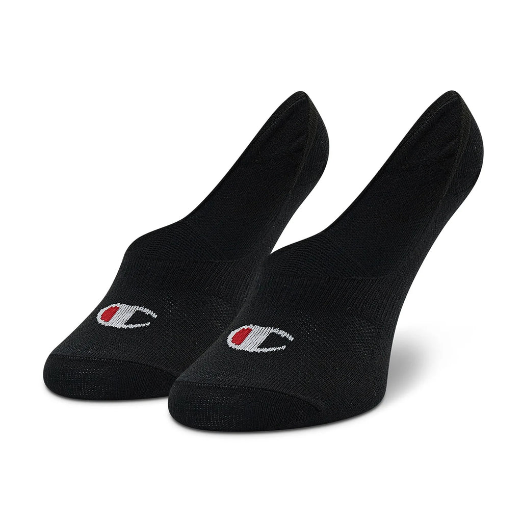 Champion 2-Pack Footie Socks Black - U24561-KK001