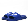 SUN68 Logo Blue Slippers - X36110-58