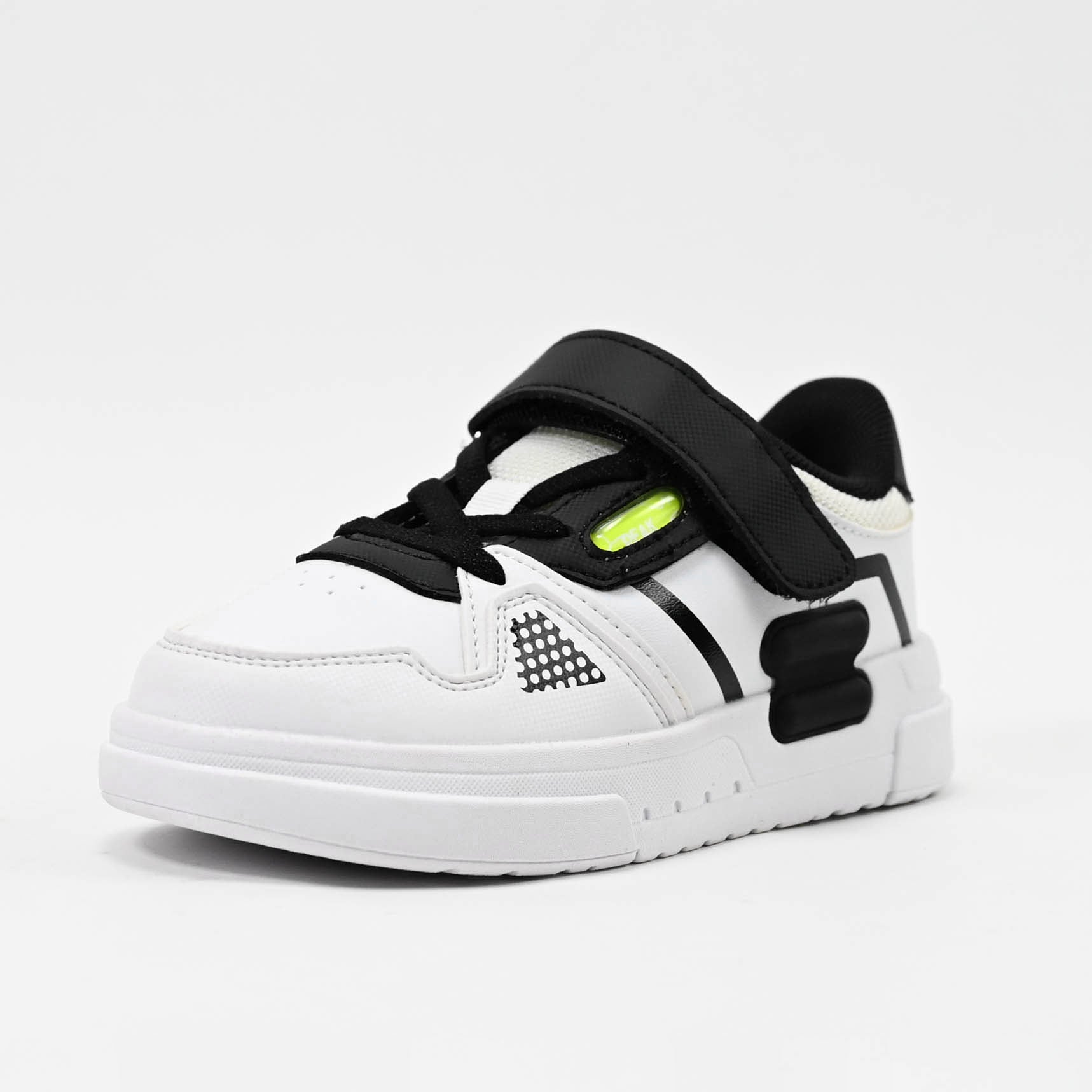 Peak Kid\'s Culture Shoes White Black - EK41850B-1020
