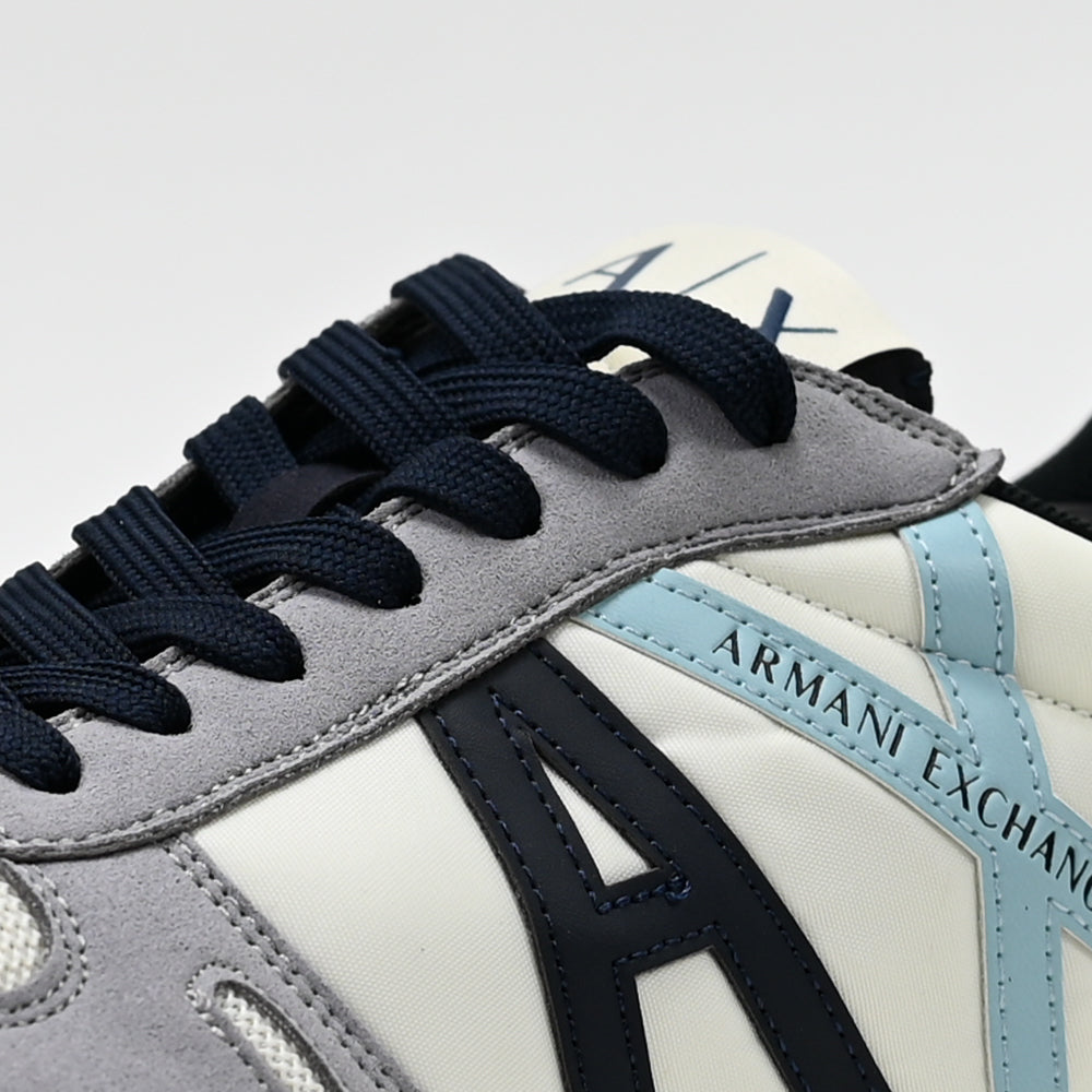 Armani Exchange Retro Running Sneakers - XUX017-XCC68-B11