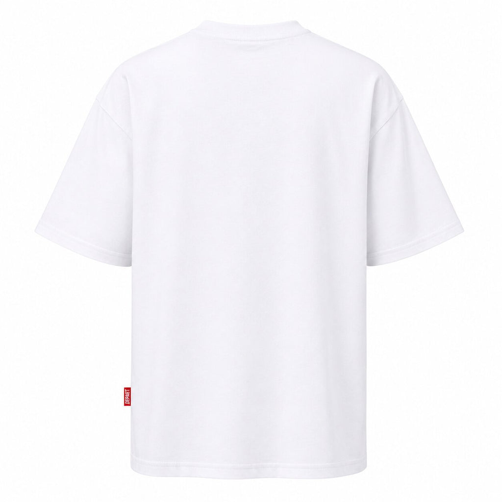 Départ Homme T-shirt Oversize Blanc - MT319-G23-014072