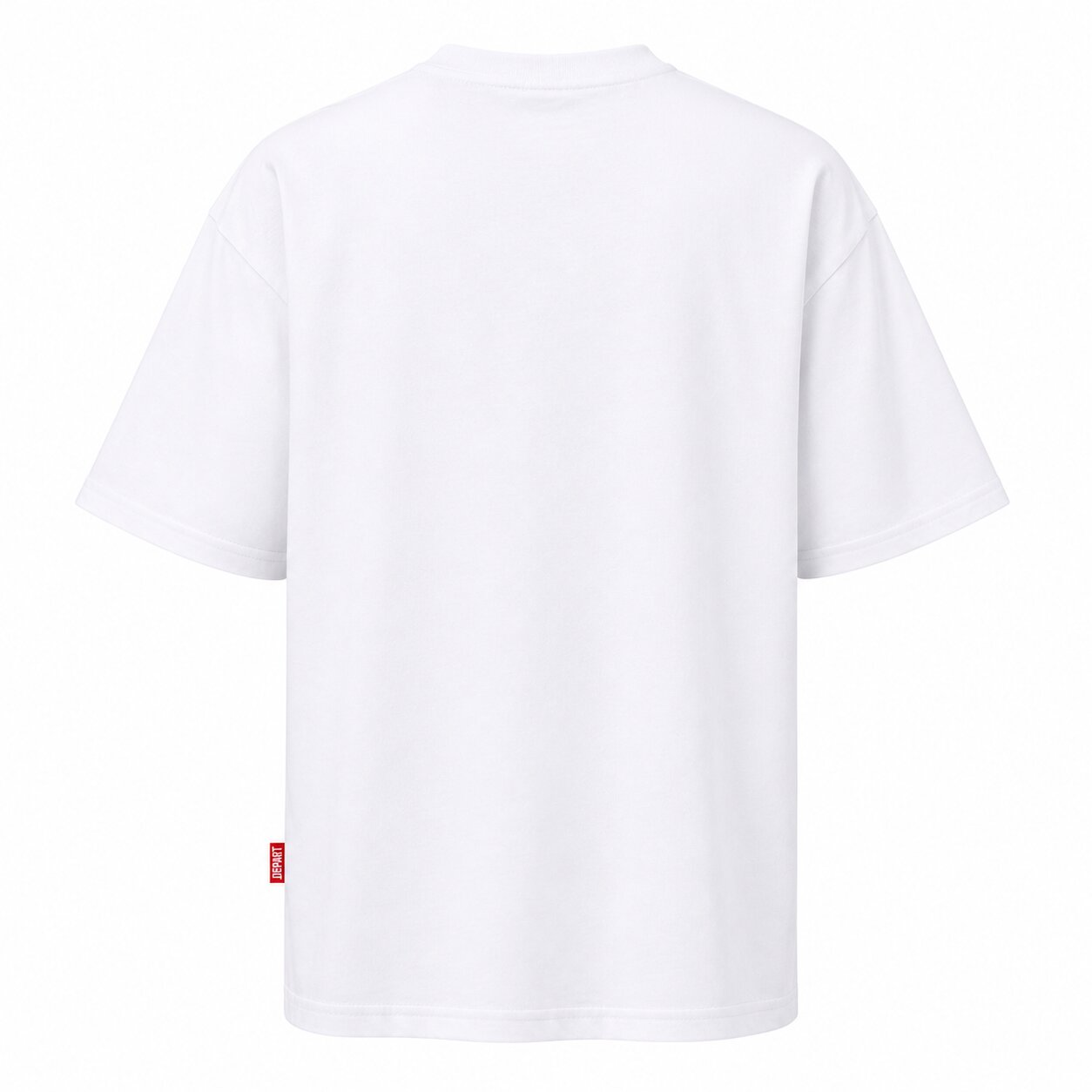 Départ Homme T-shirt Oversize Blanc - MT319-G23-014072