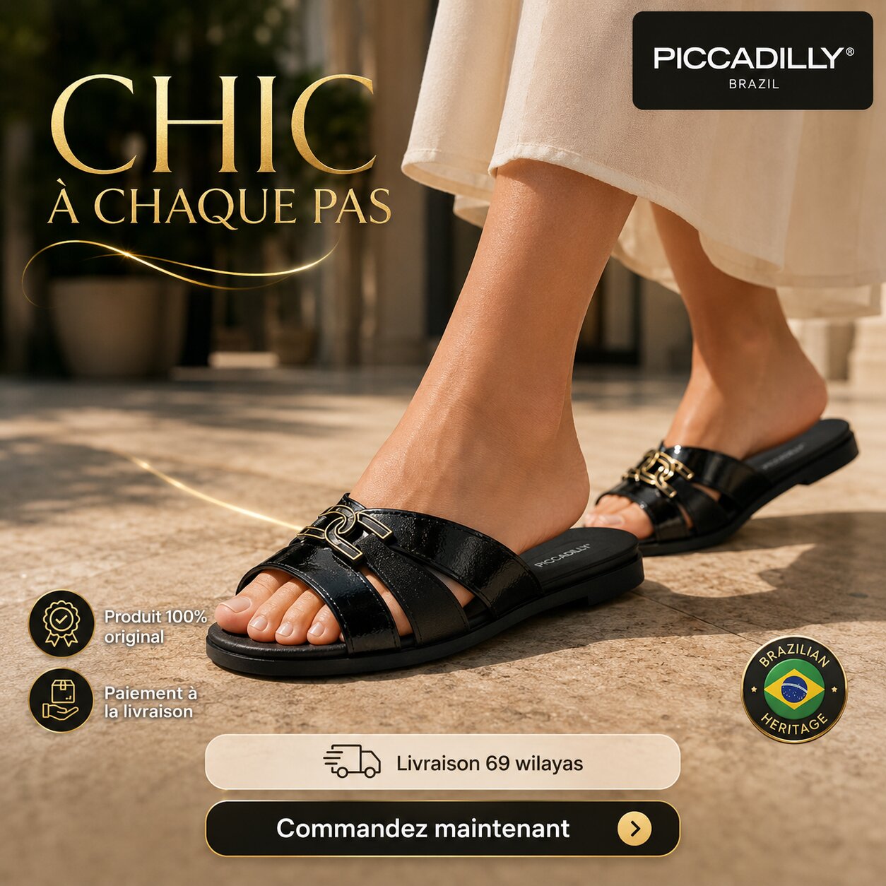 Piccadilly Claquettes Femme - 418093-1